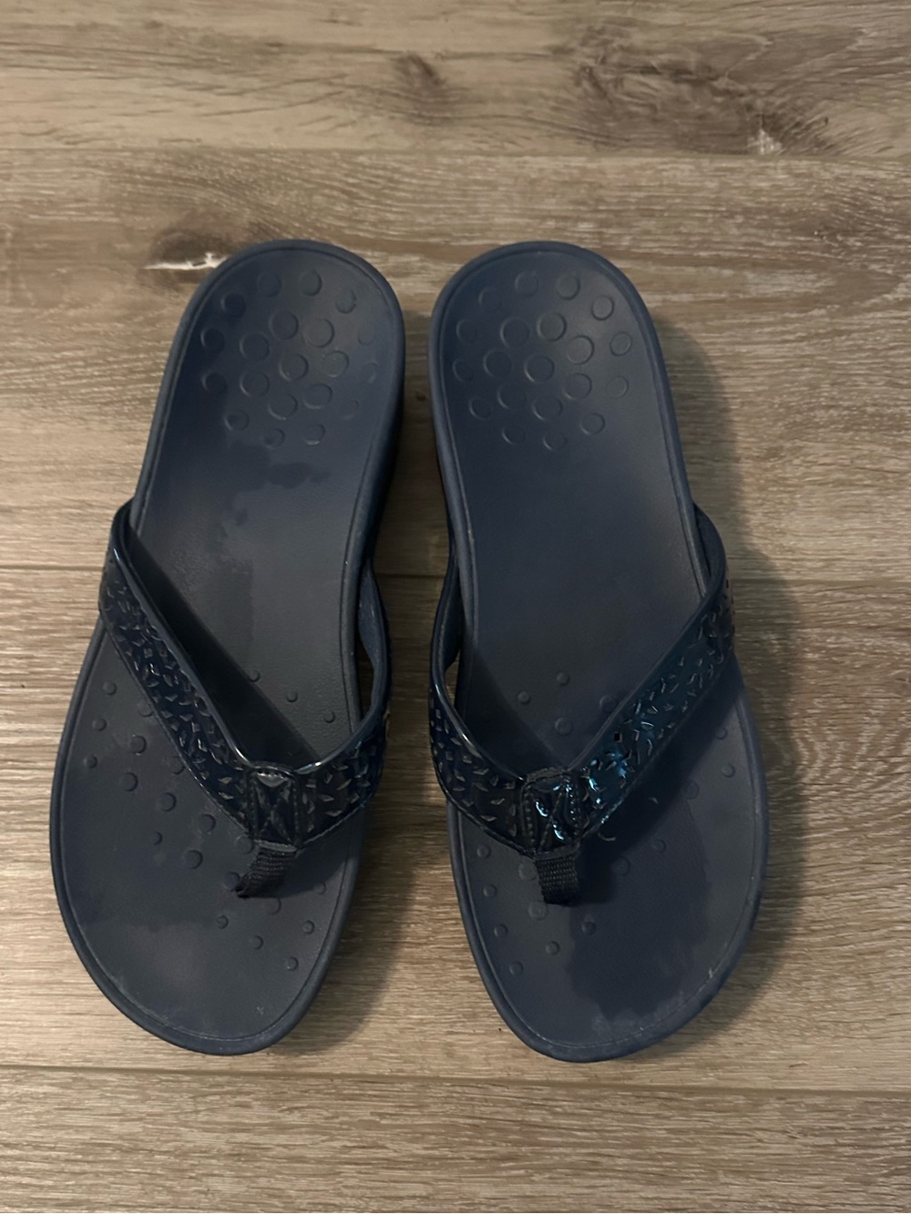 Vionic Navy Blue Women's Flip Flop Sandals